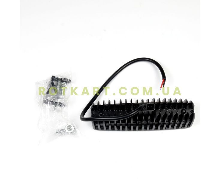 Фара светодиодная плоская 6 LED 18Вт L0097S от производителя. изображение